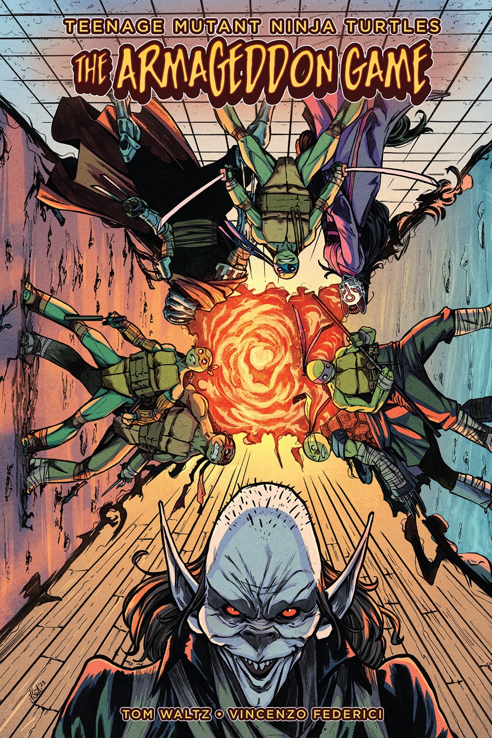 The Shredder leads the TMNT against the Rat King in ARMAGEDDON GAME event  miniseries this August